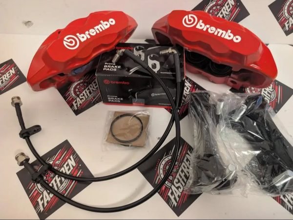 Brembo 4-Piston Radial Calipers Available In (RED, BLACK, & GREY)